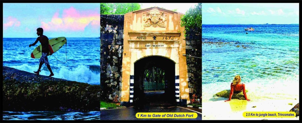 Amila Guest Hotel Trincomalee Bagian luar foto